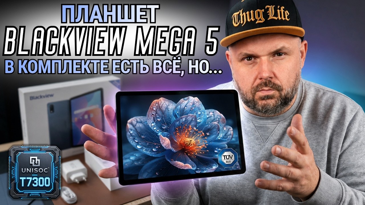 BLACKVIEW MEGA 5. ПЛАНШЕТ С БОЛЬШИМ ЭКРАНОМ, КЛАВИАТУРОЙ И СТИЛУСОМ. ЧЕСТНЫЙ ОБЗОР
