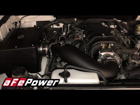 HOW TO: Install aFe Power intake in Lexus GX470