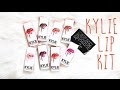 SWATCH REVIEW KYLIE LIP KIT