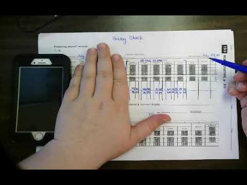 Preparing Payroll Records Part 1