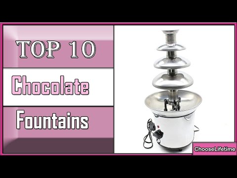 ✅ CHOCOLATE FOUNTAIN - 10 Best commercial chocolate fountain