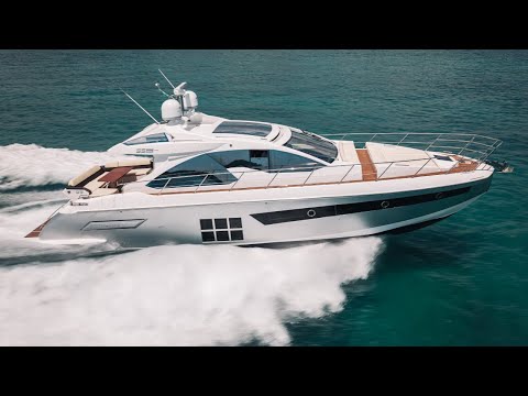 2017 Azimut 55S LOW HOURS! Video