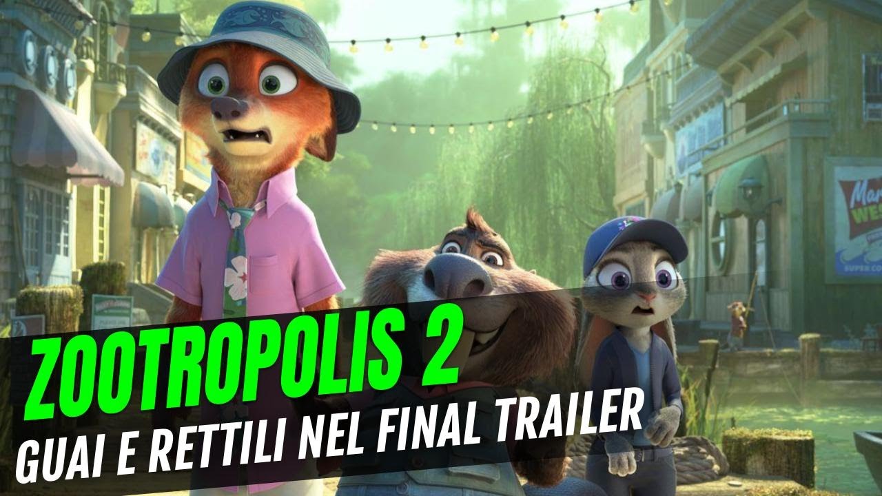 ZOOTROPOLIS 2: Nuovi Doppiatori E Un Grande Mistero! IL FINAL TRAILER