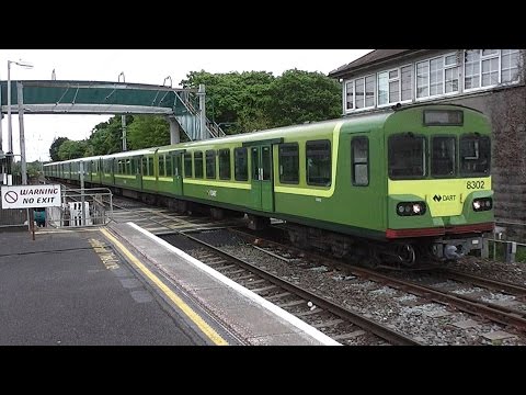 Irish Rail 8300 Class Dart Train number 8302 - Bray, Wicklow