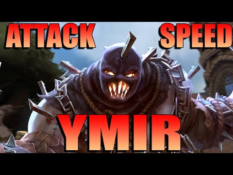 ATTACK SPEED YMIR IS TOO GOOD FOR MORTAL MEN - Masters Ranked Duel - SMITE