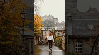 So dreamy visiting Edinburgh in the fall with its autumn colors, crisp air, and historic charm