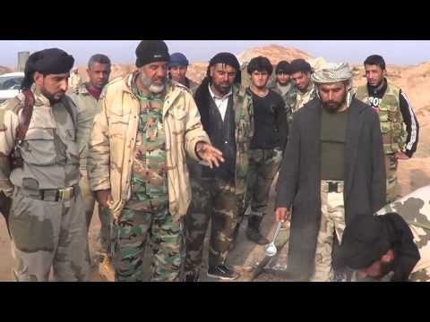 كلمة شكر من قائد لواء جعفر الطيار الى المتبرعين بالطعام لعناصر اللواء المرابطين في الطريق الدولي دير الزور دمشق