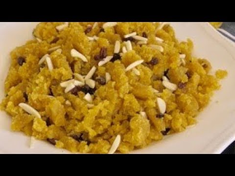 Halwa sooji - Semolina Halva Recipe
