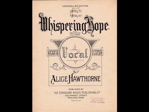 Whispering Hope Lyrics - Jack Alexander &amp; Tom Alexander - Zion Lyrics