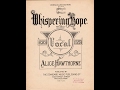 Whispering Hope (1868)