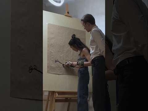 Easy one line portrait sketch #art #drawing #artist