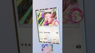 Promo Chansey 🩷 #pokemon #pokemoncards #pokemontcg #pokémon #mobilegame #cards #collection