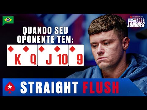 Fazendo um STRAIGHT FLUSH no EPT Londres 2022 ♠️ PokerStars Brasil