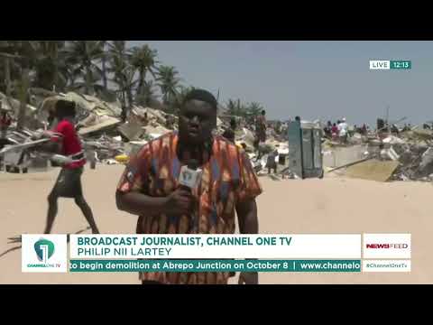 La Pleasure Beach Demolition: Military Tears Down Structures in Accra