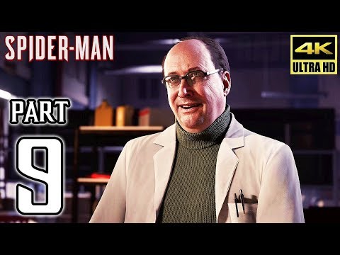 [4K] SPIDERMAN (PS4 Pro) Walkthrough PART 9 No Commentary @ UHD ✔