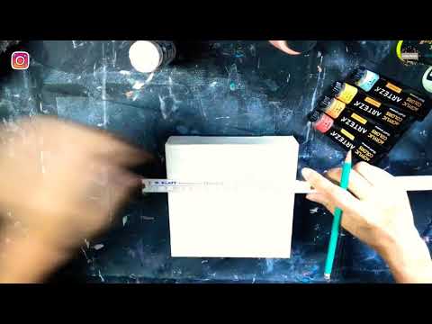 Minimalism VS Fluid Art | Agnes Martin minimalism ? Failed Art Process | Acrylic Pour |