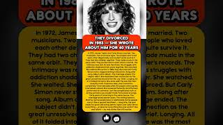 They Divorced in 1983 — She Wrote About Him for 40 Years #CarlySimon #love #loyalty