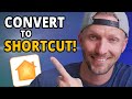 HomeKit Automations: Convert to Shortcut! 🤯