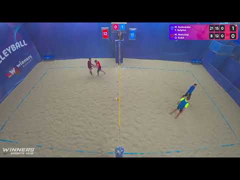 12:15 M. Sydorenko / Y. Sulyma - M. Motuznyi / O. Kulyk 25.03.2023 | Winners Beach Volleyball