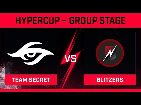 Secret vs Blitzers - Group Stage - HyperX's HyperCup