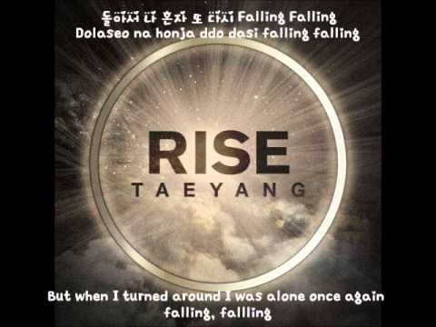 Taeyang (태양)- Stay With Me (English Subs + Romanization + Hangul)