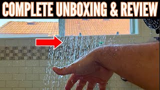 🚨Watch Before Buying Dual Filtered Rain Shower Head Combo, High Pressure Handheld Shower Head