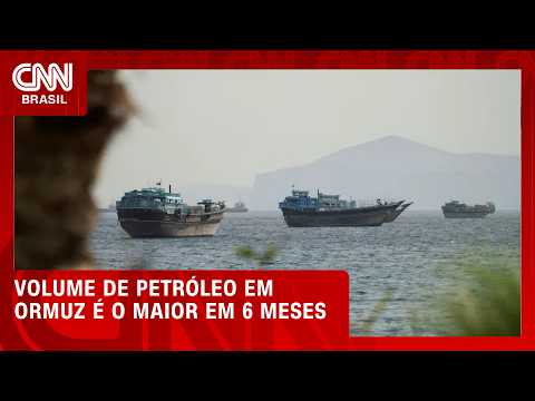Fluxo de petróleo em Ormuz atinge maior nível em seis meses | CNN Mercado