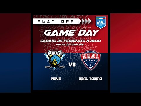 Pieve di Cadore - Real Torino PLAYOFF IHL Div. I  21/22