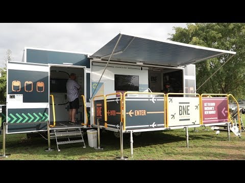 Centro de Informações Móveis do Aeroporto de Brisbane