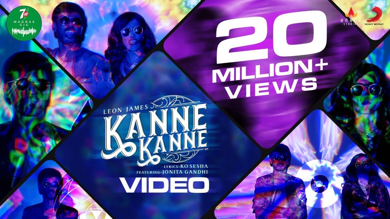 Kanne Kanne Lyrics  | Kanne Kanne Song | Jonita Gandhi | Leon James