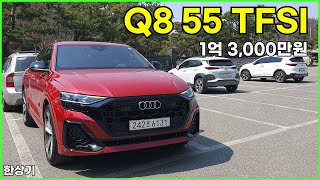  더 뉴 아우디 Q8 55 TFSI 콰트로 시승기, 1억 3천만원(2025 Audi Q8 55 TFSI Test Drive) - 2025.04.04 유튜브 썸네일