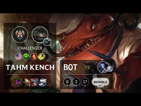 Tahm Kench Bot vs Jinx - NA Challenger Patch 11.3
