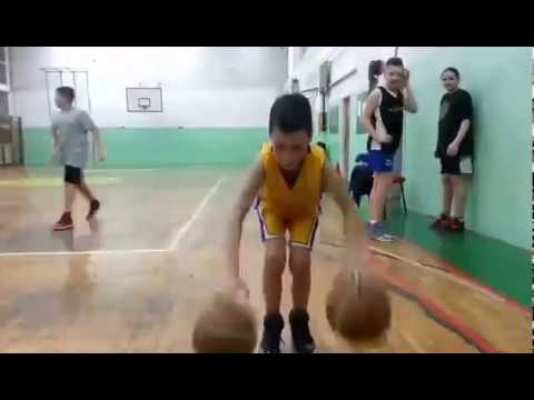 Danko Cvitanović, KK Kengur ball handling -two balls - part 2 (10 years old)
