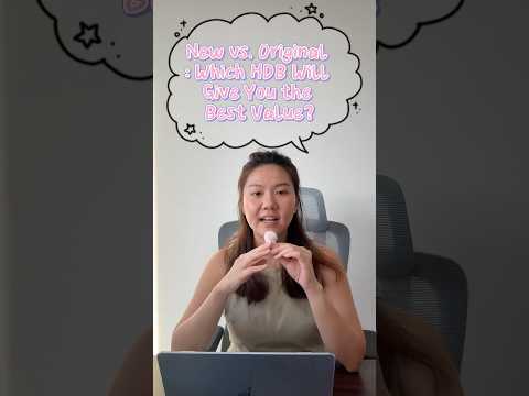 New or Original HDB? 🤔 It’s a huge decision! Let’s find the right home for you!#HDB #BTO #ResaleHDB