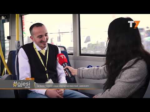 #gjesi: Sa shfrytëzohet linja urbanistike Prishtinë - Aeroport | T7