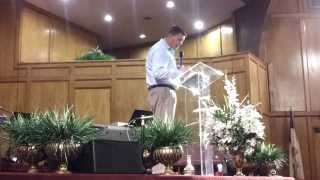 preview picture of video 'Kevin Jasien preaching at The Rock Church 7/31/13'