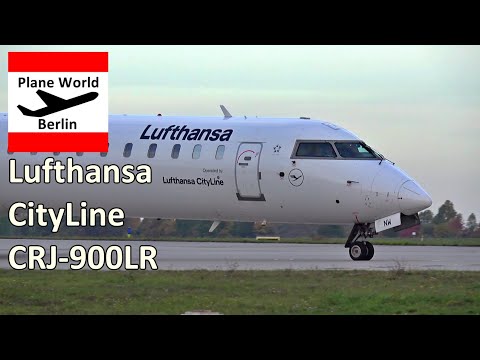 Lufthansa CityLine CRJ-900LR *D-ACNW* takeoff from Leipzig Halle Airport
