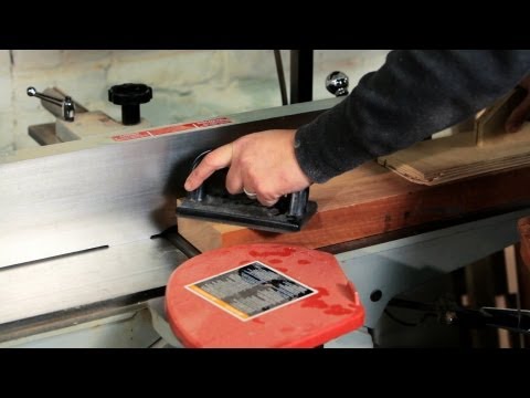How to use a Woodworking Jointer