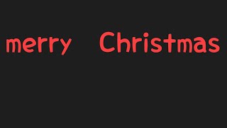 クリスマスだよ！！プレゼントは何もらった？　　　R6Sしていこー