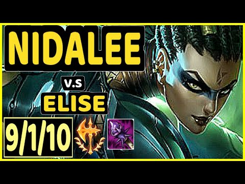 CLID (NIDALEE) vs ELISE - 9/1/10 KDA JUNGLE CHALLENGER GAMEPLAY - KR