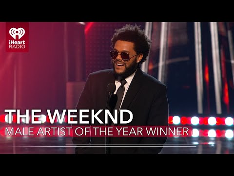 The Weeknd Acceptance Speech - Male Artist Of The Year | 2021 iHeartRadio Music Awards