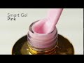 FOX Smart gel Pink - liquid gel for strengthening the nail plate (pink), 12 ml