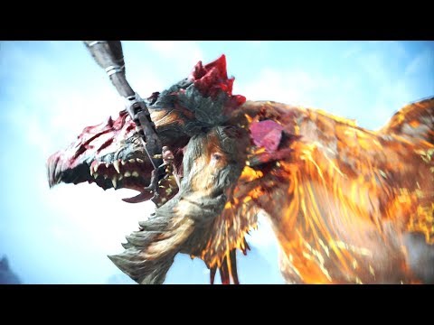 God of War (2018) - Walkthrough Part 17 - Inside The Mountain Part 3 (Hraezlyr Dragon Boss Fight)