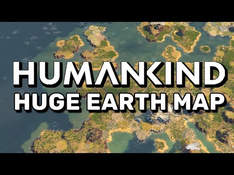HUMANKIND FULL TRUE EARTH MAP GAMEPLAY | MAX DIFFICULTY