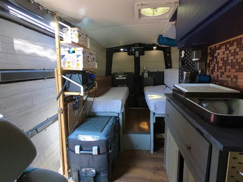 Vanlife: DIY Van Conversion/Tiny Home - Nissan NV2500