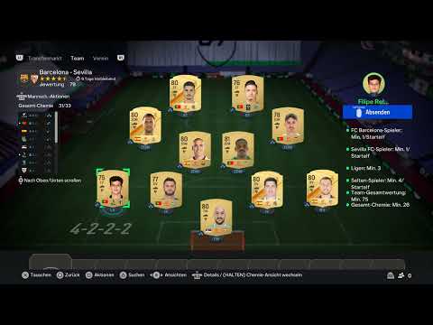 EA Sports FC 24 - Top-Partien - Barcelona-Sevilla Lösung