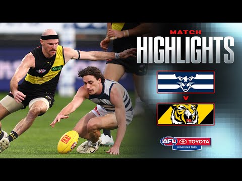 Geelong vs Richmond Highlights | Round 17, 2025 | AFL