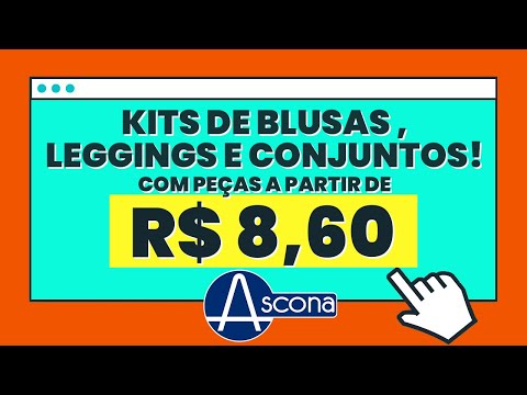 KIT MISTO CHEGOU! + OPÇÕES INVERNO E VERÃO - A PARTIR DE R$8,60!