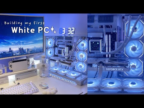 화이트 감성 PC 조립하기🤍 | 컴퓨터 조립 초보 | 리안리o11vision | 조립컴 견적&amp;스펙