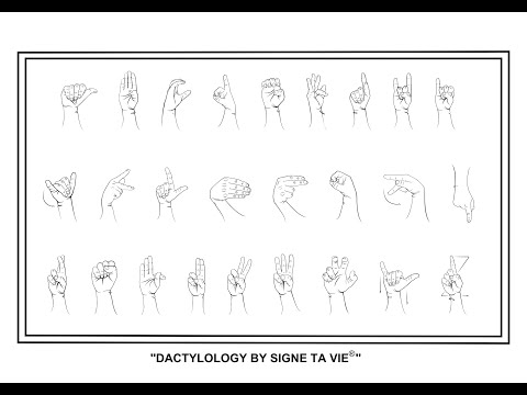 La dactylologie by "Signe ta vie"